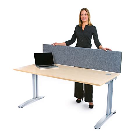 clip on fabric and metal 18 privacy screen for desk|privacy screens for desk.